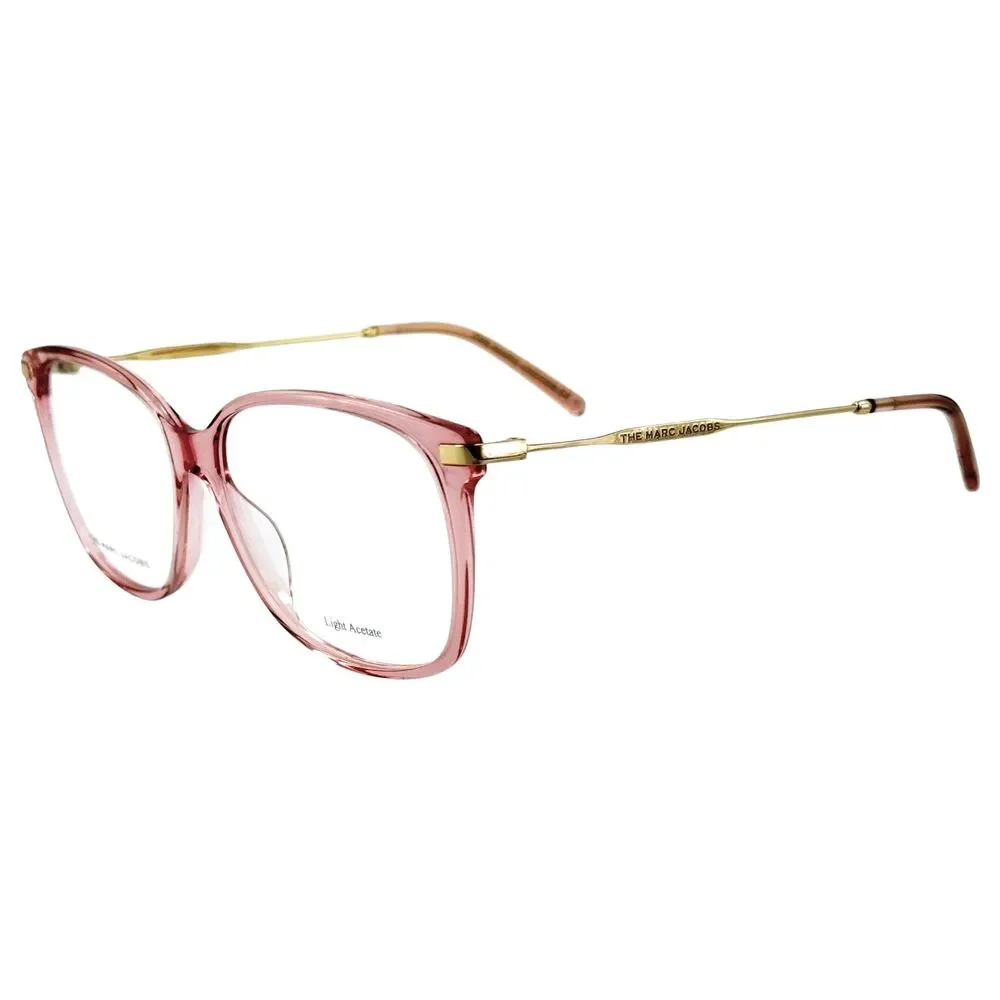Marc Jacobs Marc 562 Womens Plastic Eyeglass Frame 733 Peach Gold 54-14